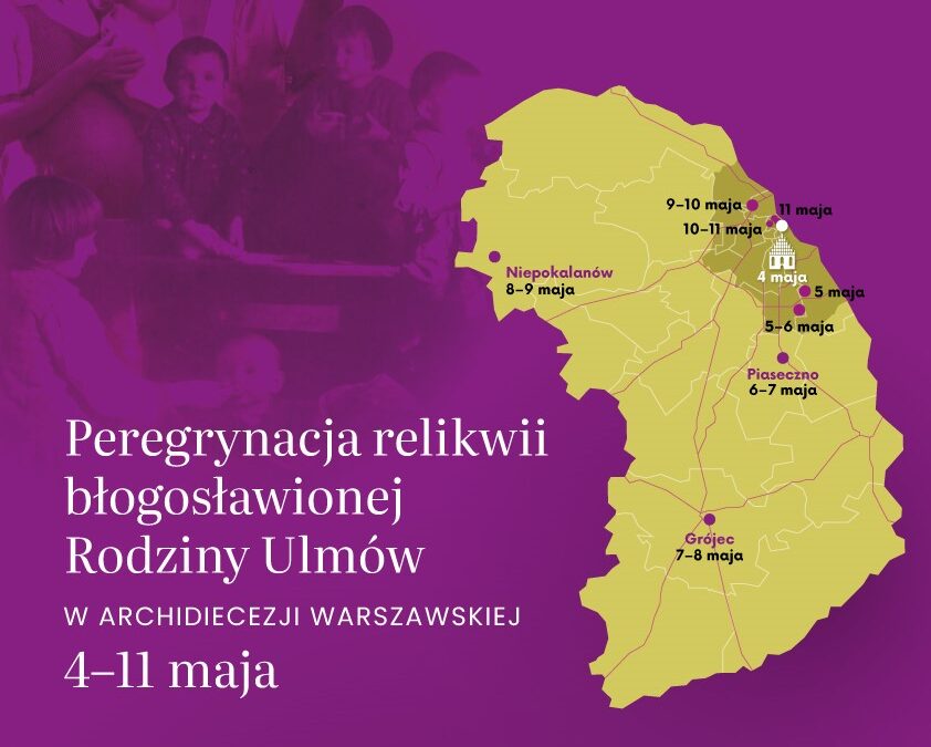 Peregrynacja relikwii błogosławionej Rodziny Ulmów